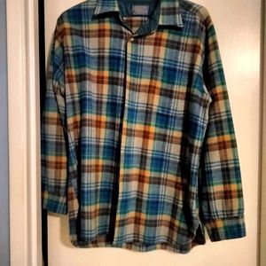 Wool men's shirt